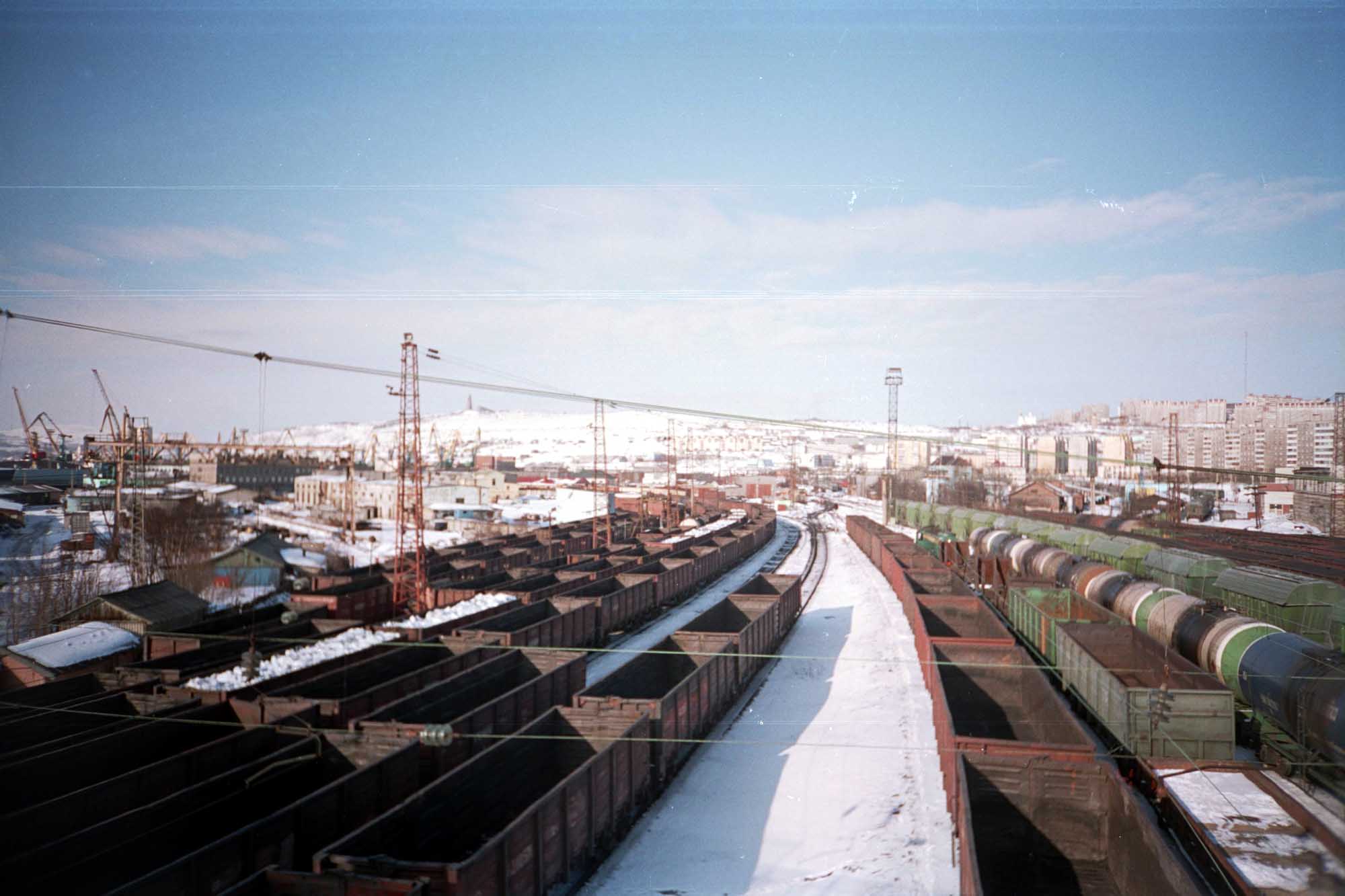 Панорама станции Мурманск